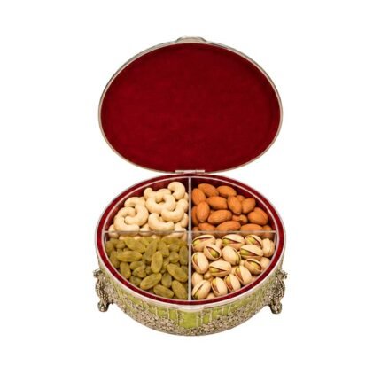 The Mayura German Silver Box